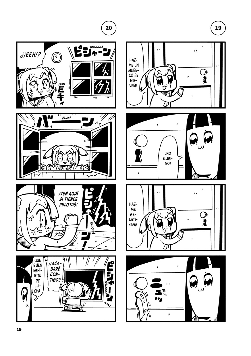 Reseña del manga Pop Team Epic n.º 1 | Capturas de Fandogamia