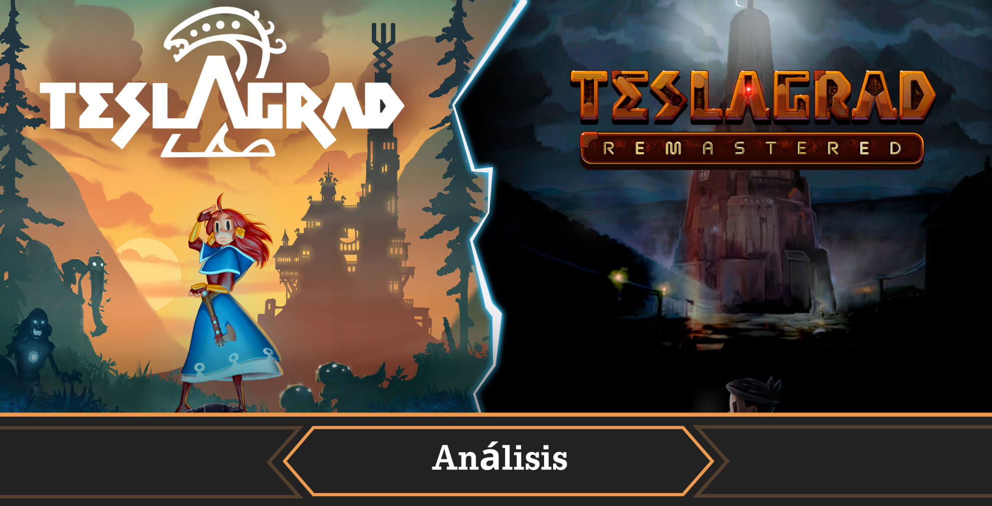 Portada análisis Teslagrad 2 y Teslagrad Remaster