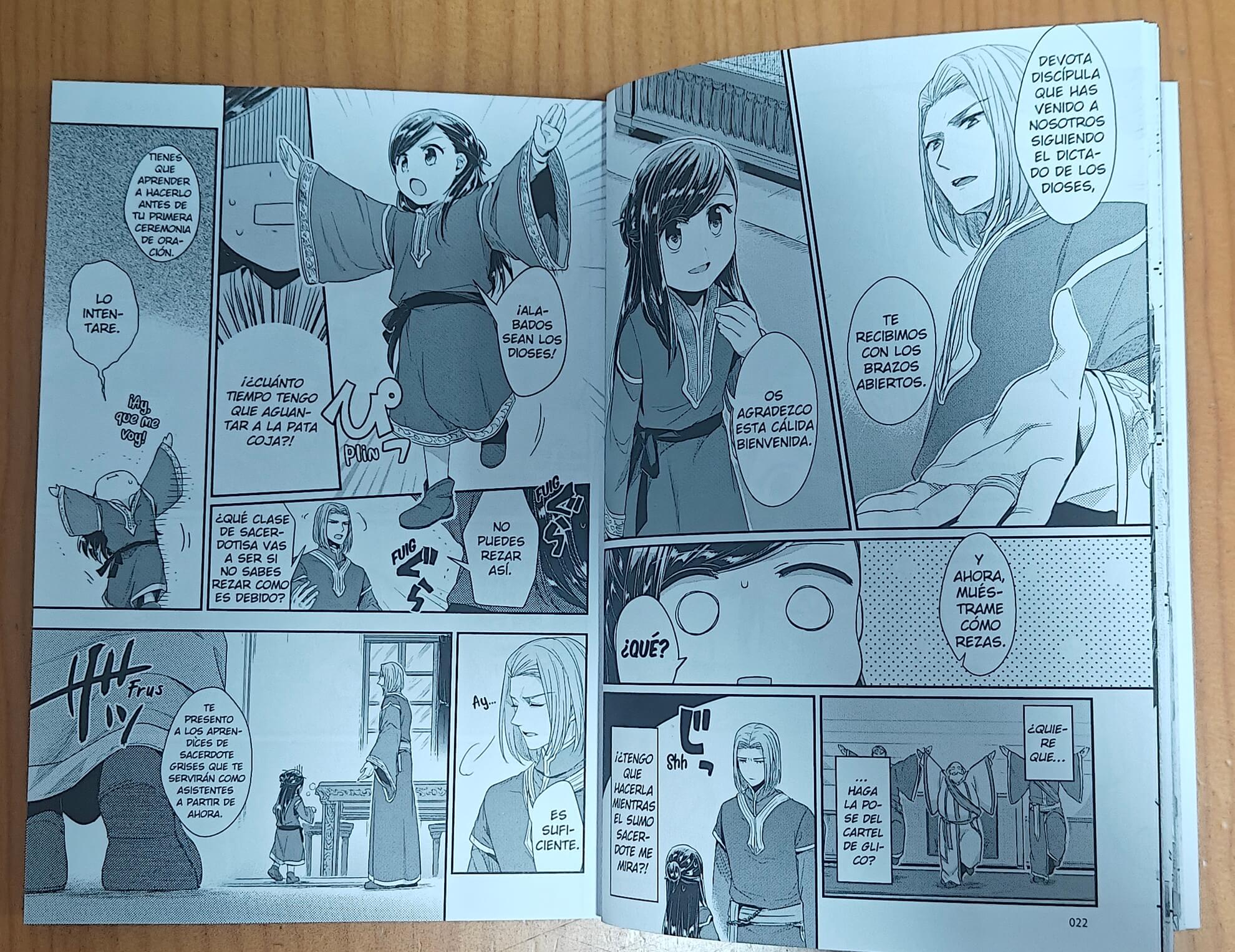 Reseña manga El ratón de biblioteca temporada 2 tomo n.º 1 | Myne sigue siendo tan adorable como siempre.