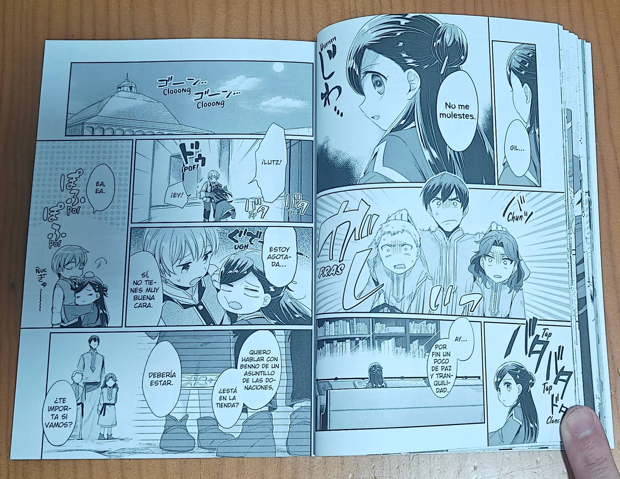 Reseña manga El ratón de biblioteca temporada 2 tomo n.º 1 | Ahora que Myne tiene un hábito azul, tiene hasta ayudantes, pero no será fácil lidiar con ellos.