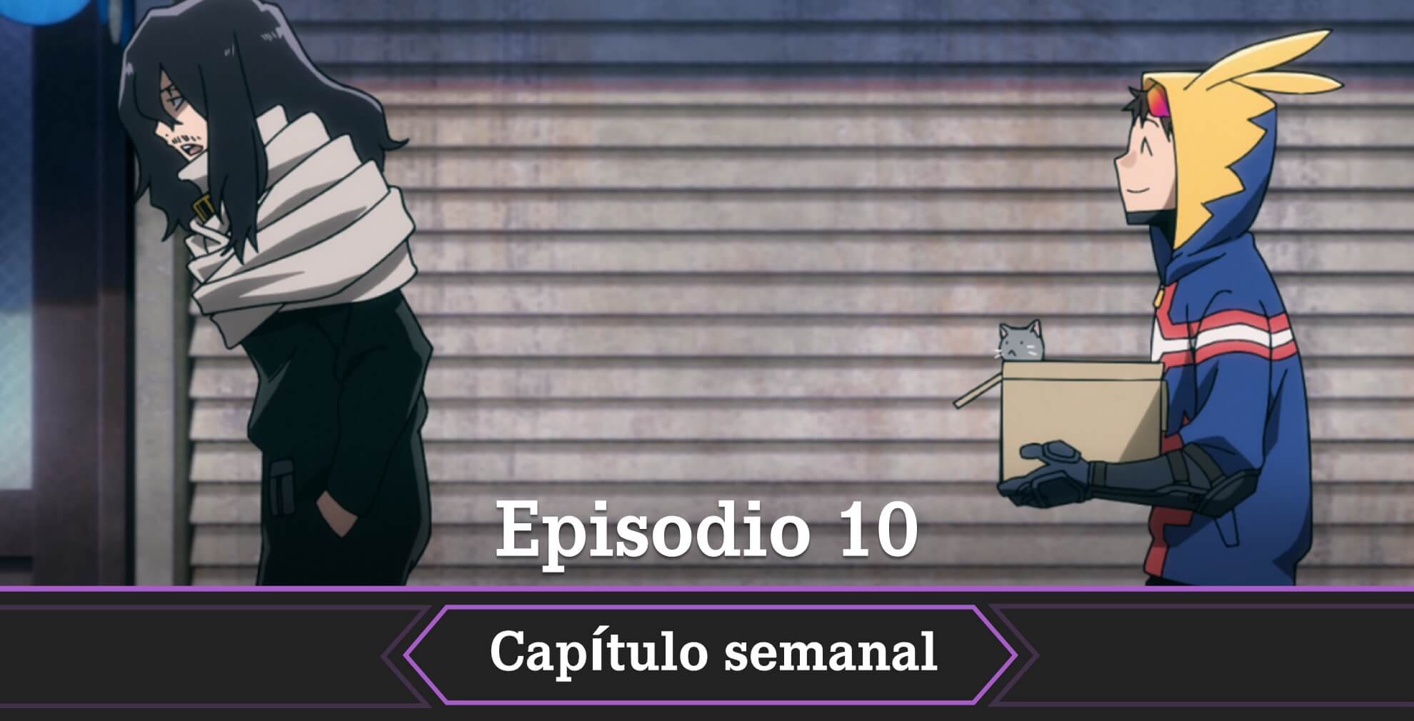 My Hero Academia vigilantes temporada 2 fecha horario como ver episodio 10