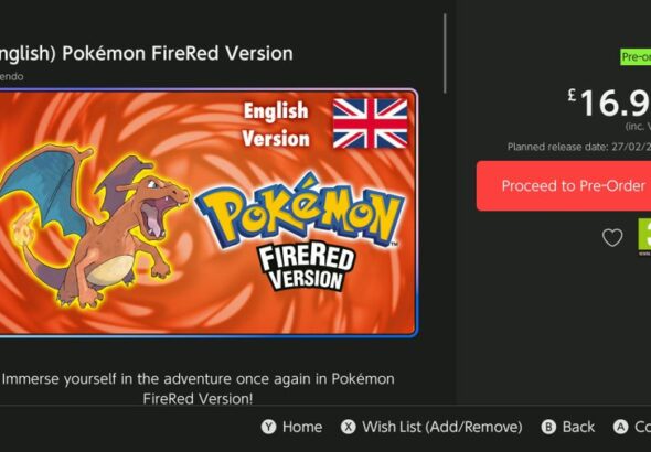 Pokémon Rojo y verde Nintendo Switch