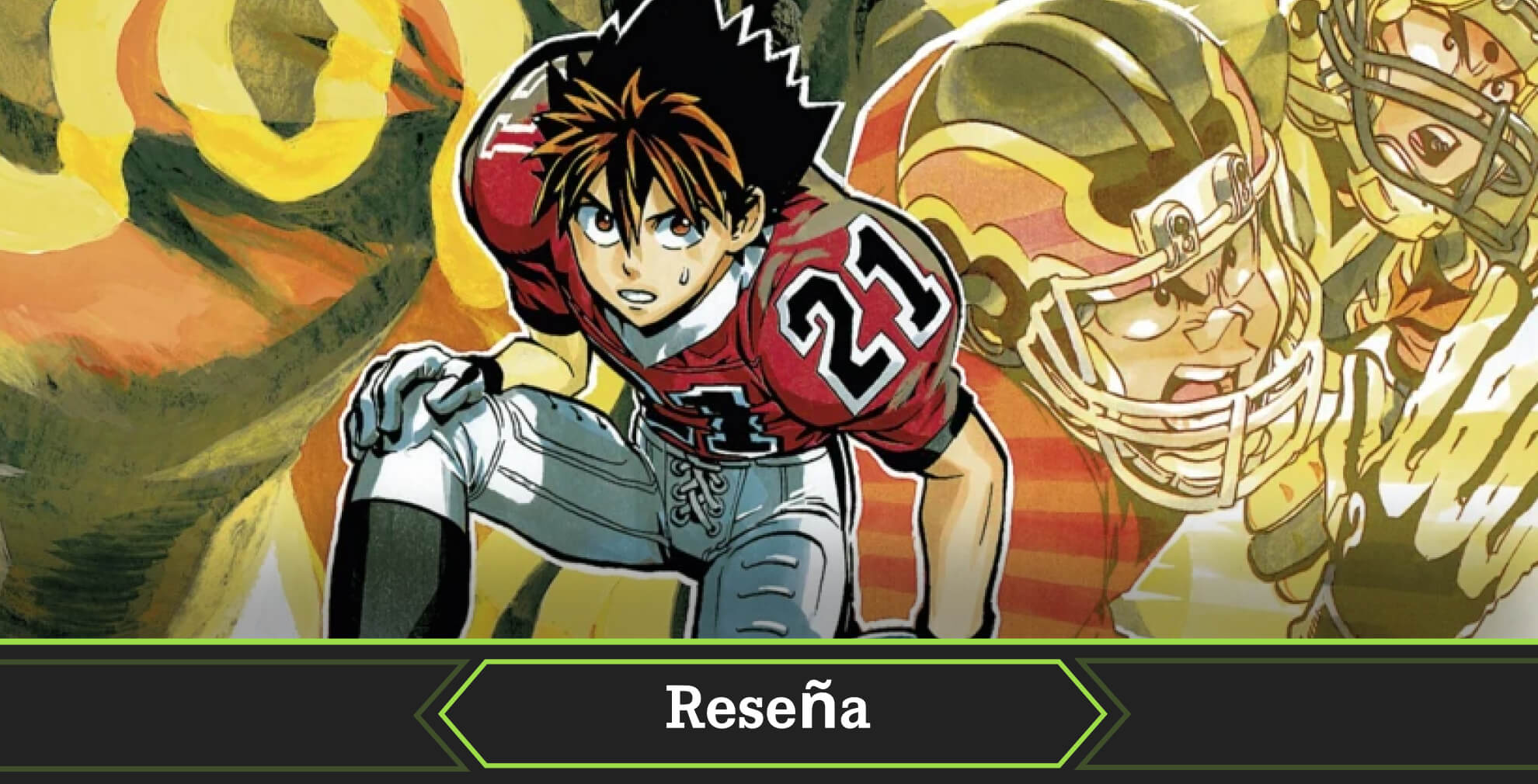 Portada reseña Eyeshield 21 no 8