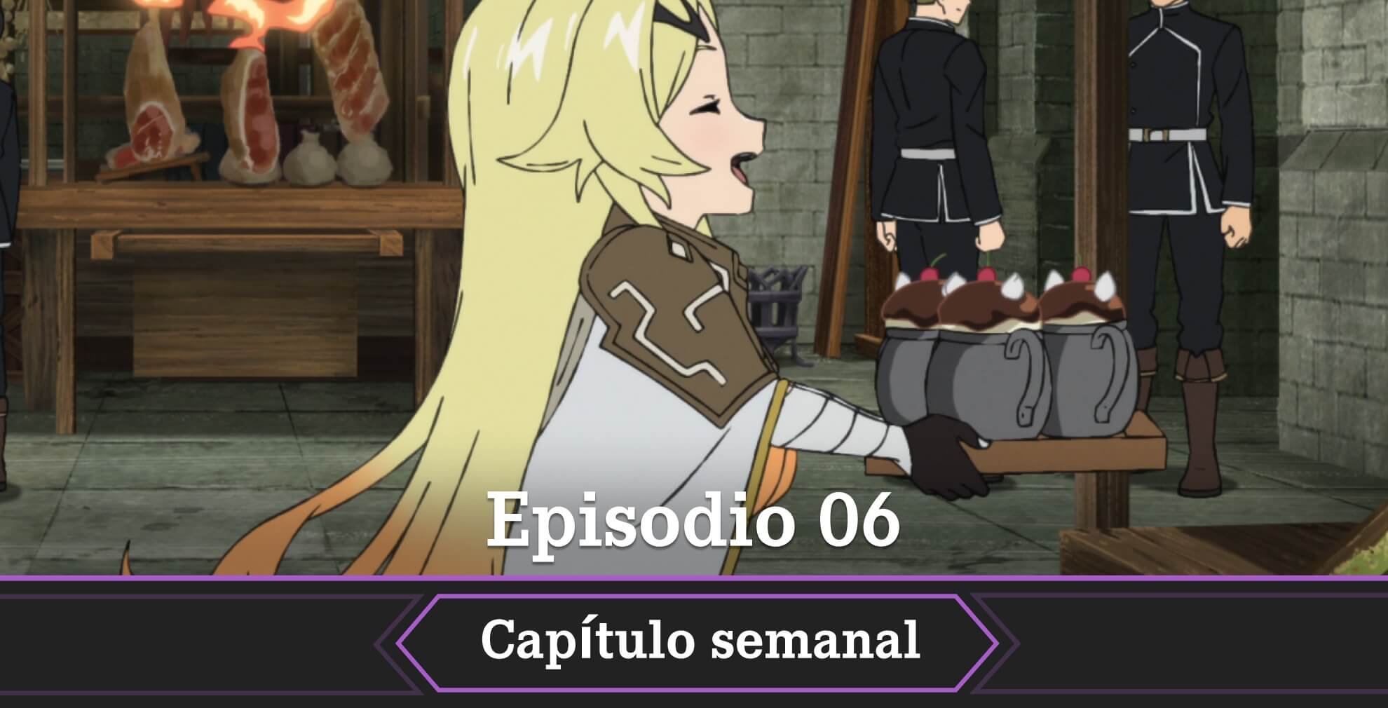 Repasamos todos los datos sobre la emisión del episodio 6 del anime Sentenced to Be a Hero, cuándo y cómo verlo en español.