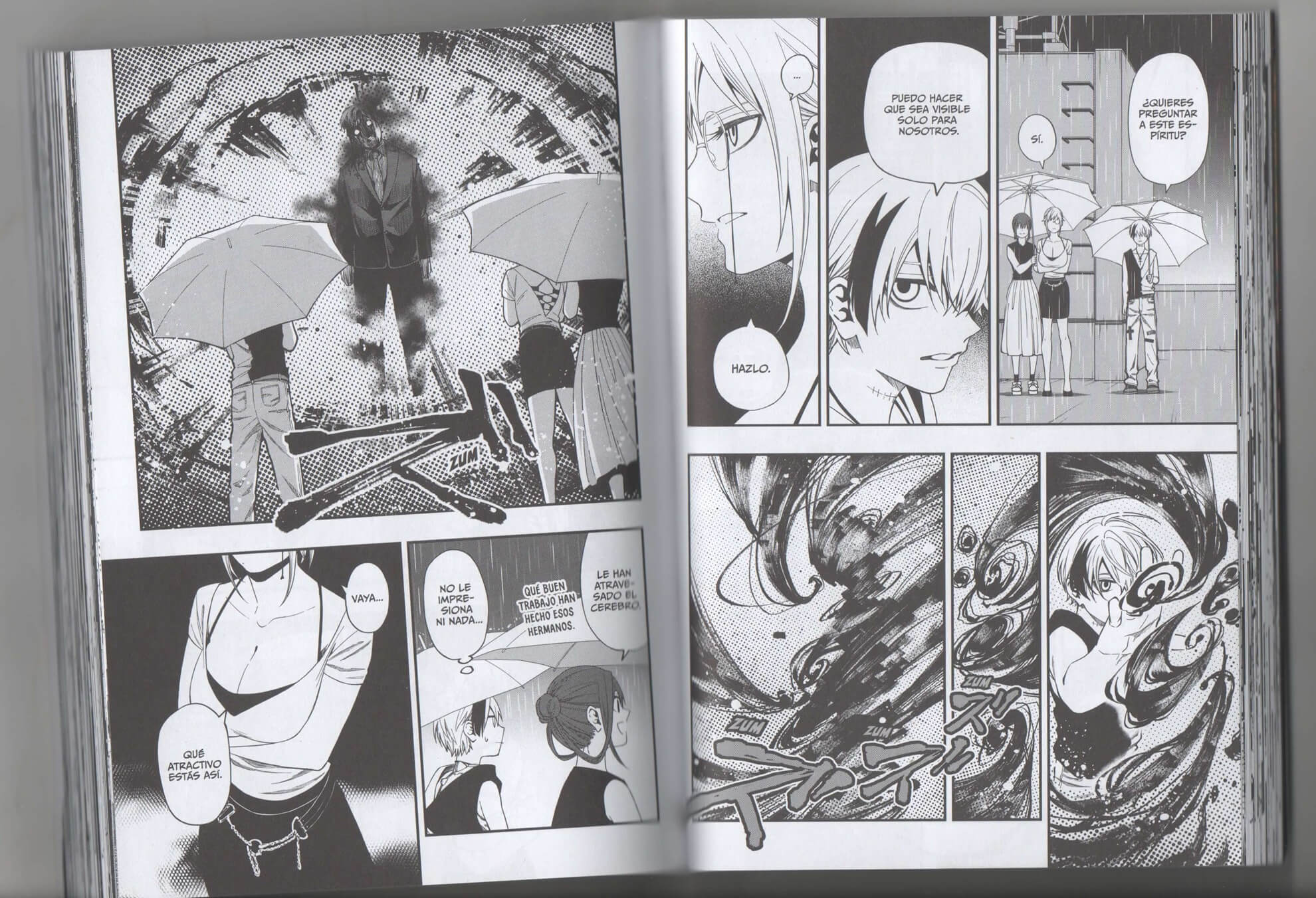 Reseña de Dead Mount Death Play n.º 7 | Estos son los planos a los que me refería.