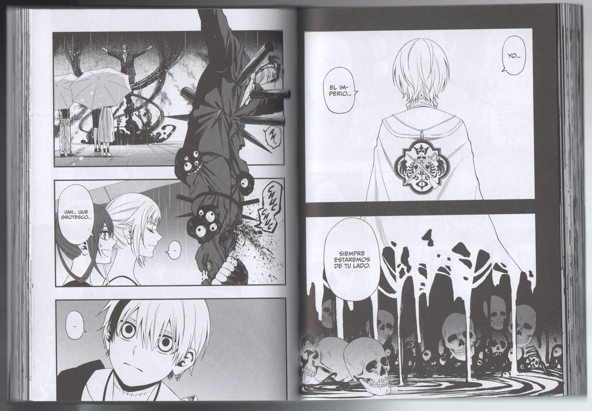 Reseña de Dead Mount Death Play n.º 7 | Lo grotesco es uno de sus puntos fuertes.