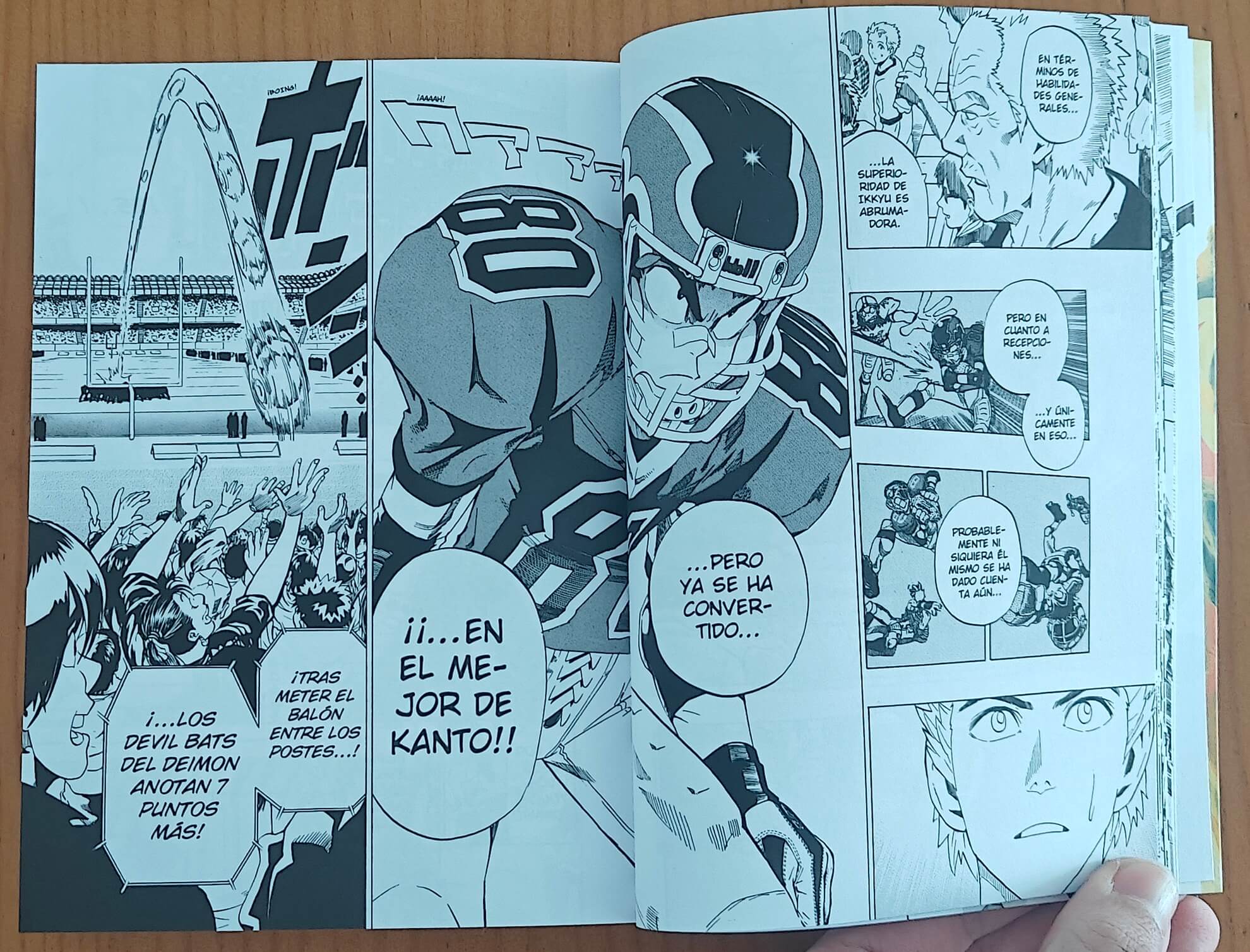 Reseña manga Eyeshield 21 n.º 8