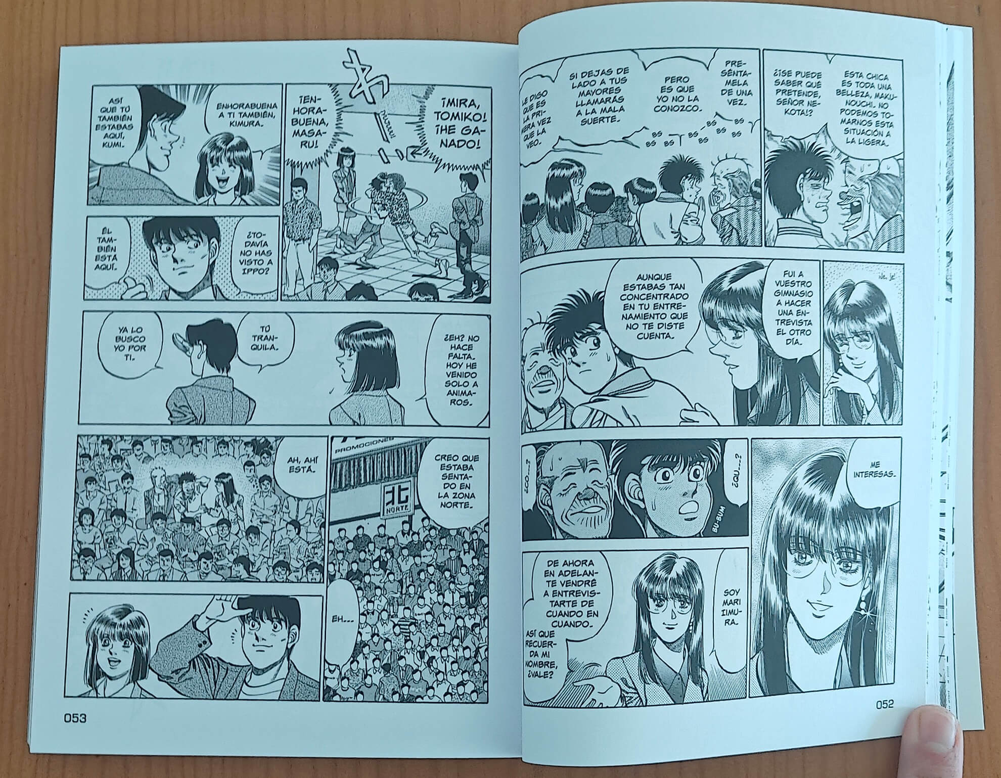 Reseña del manga Hajime no Ippo n.º 14 | Entra en escena Mari Imura, periodista deportiva... ¿Y una nueva rival?