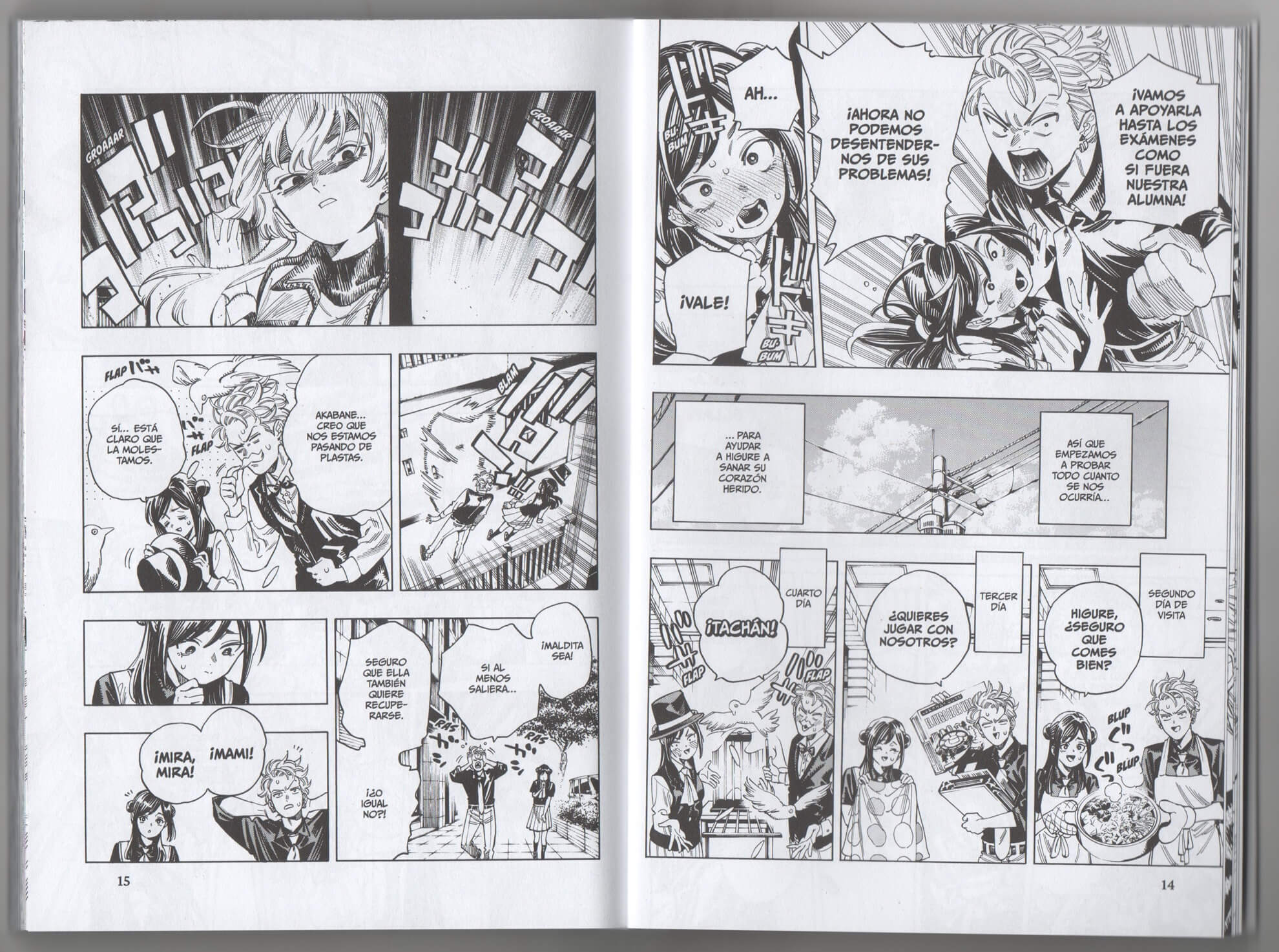 Reseña manga de El guardaespaldas de Honeko Akabane 5