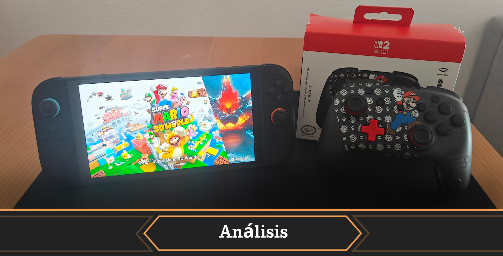 Portada análisis Rematch Pro mario