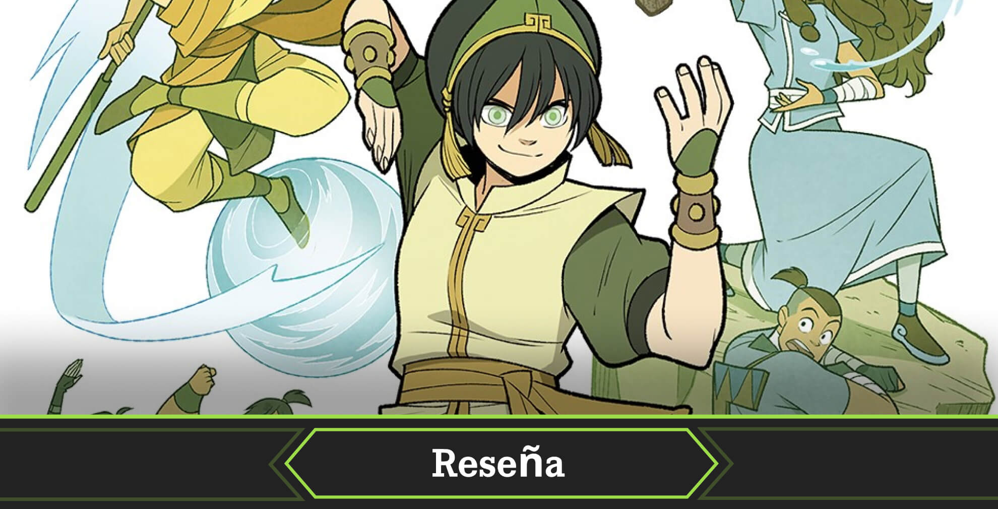 Portada reseña Avatar la leyenda de aang la grieta capturas