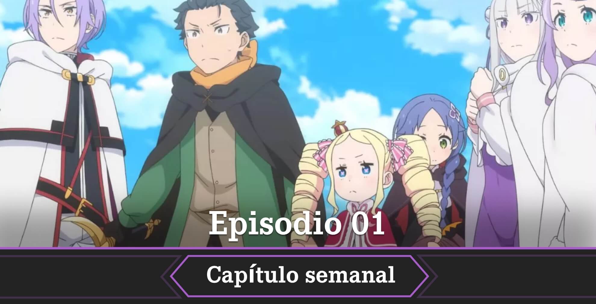 ReZero temporada 4 fecha horario como ver episodio 1