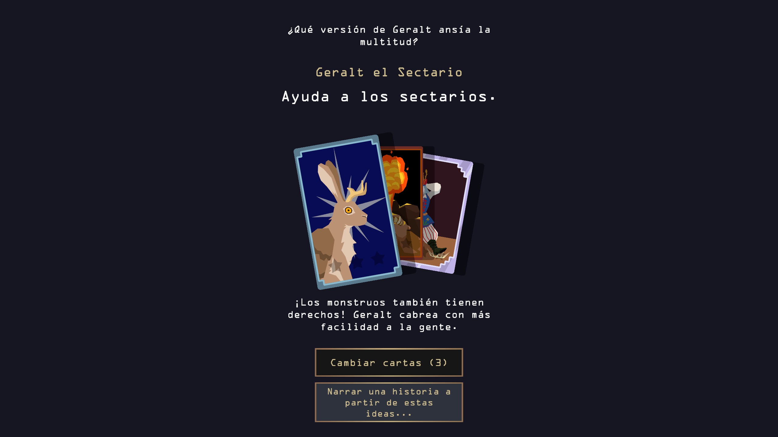 Análisis de Reigns: The Witcher