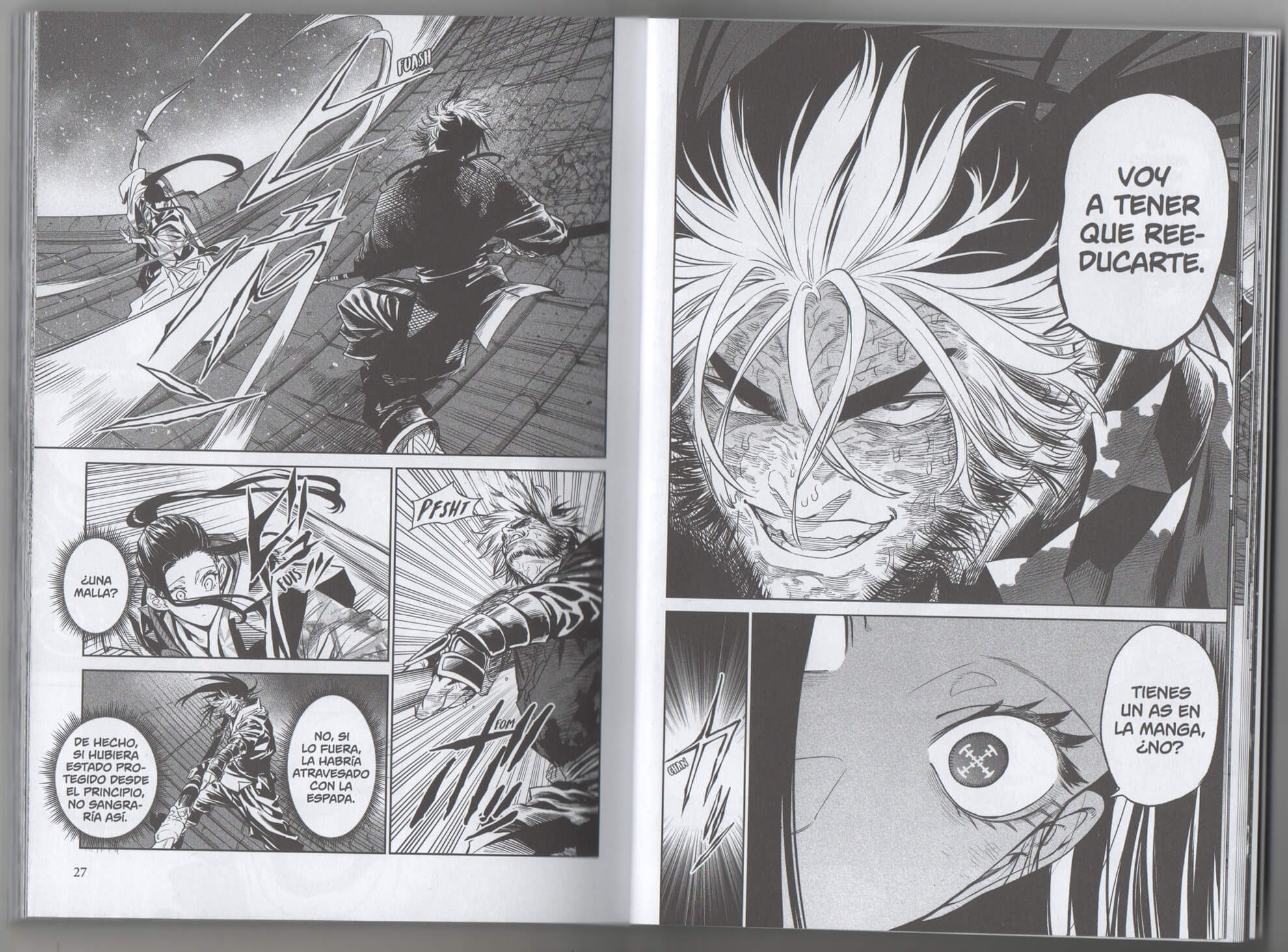 Reseña manga Tenkaichi: la batalla definitiva n.º 8 | Hanzo vs. Kojiro