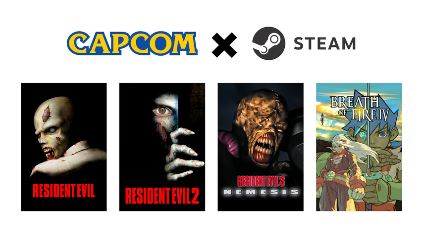 La primera trilogía de Resident Evil llega a Steam con polémica y un pequeño regalo a modo de otro imprescindible de Capcom