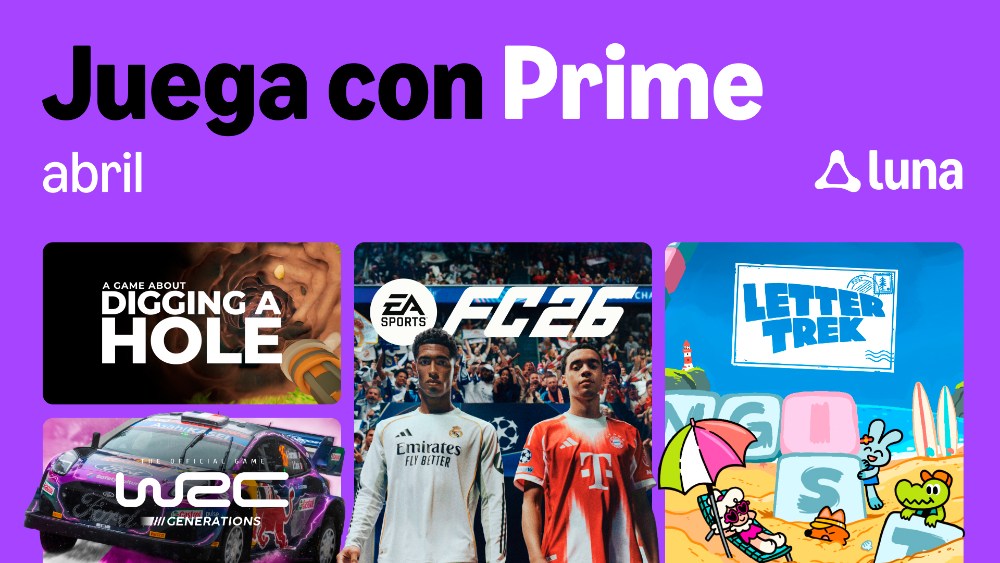 Amazon Prime Gaming abril 2026