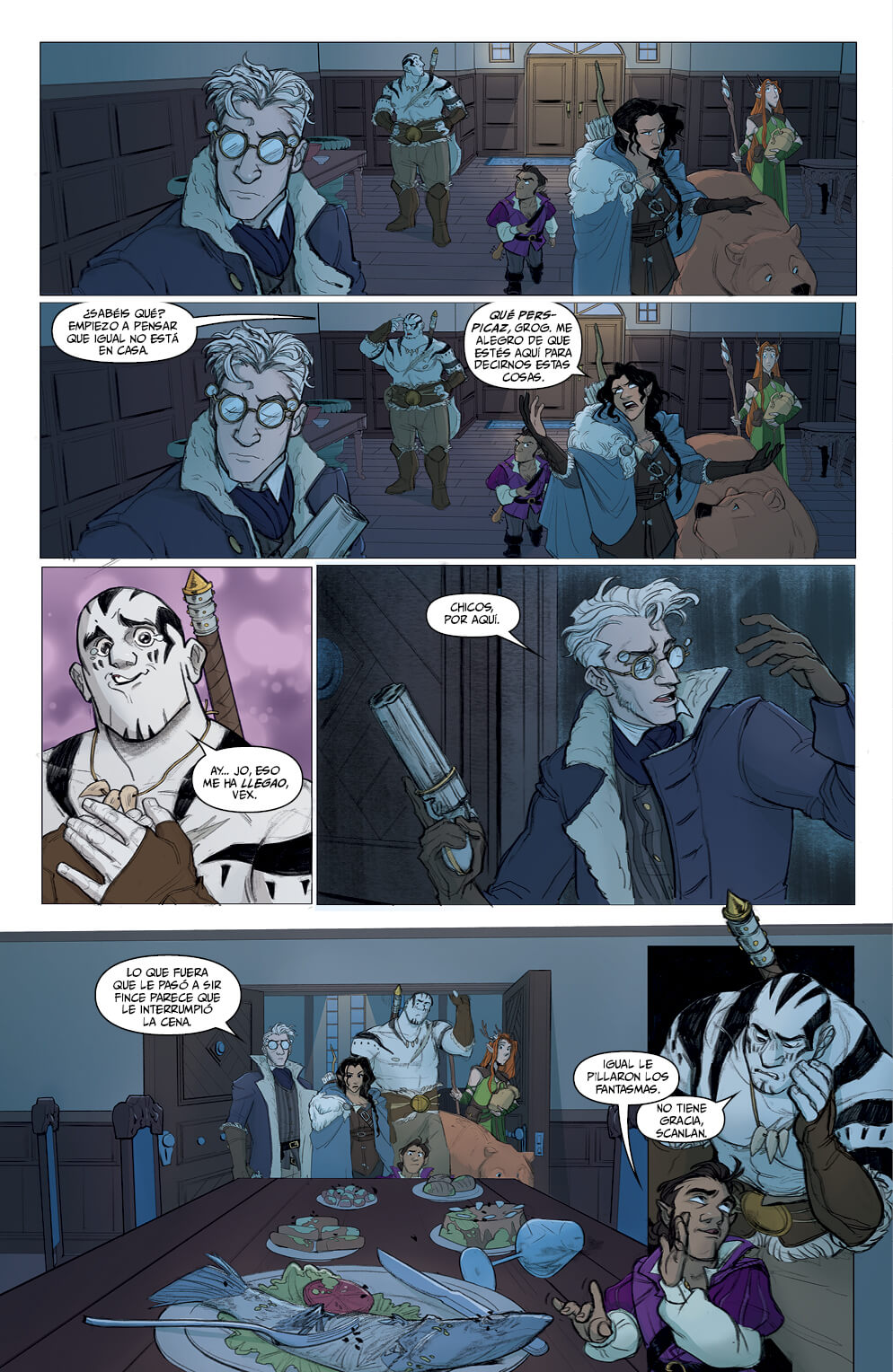 Reseña de Critical Role Vox Machina Orígenes n.º 4