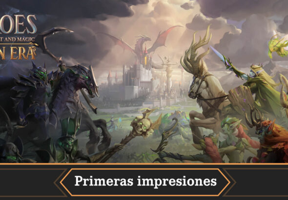 Portada primeras impresiones Heroes of Might and Magic Olden Era