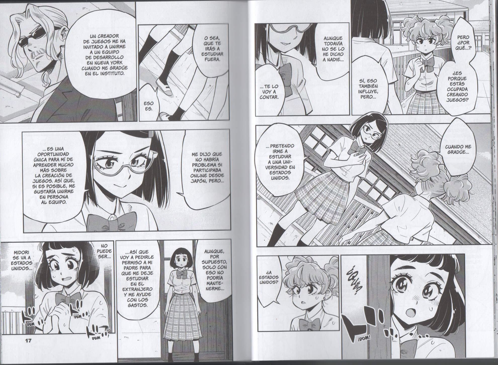 Reseña de After School Dice Club n.º 8 | Midori ya tiene claro su futuro.