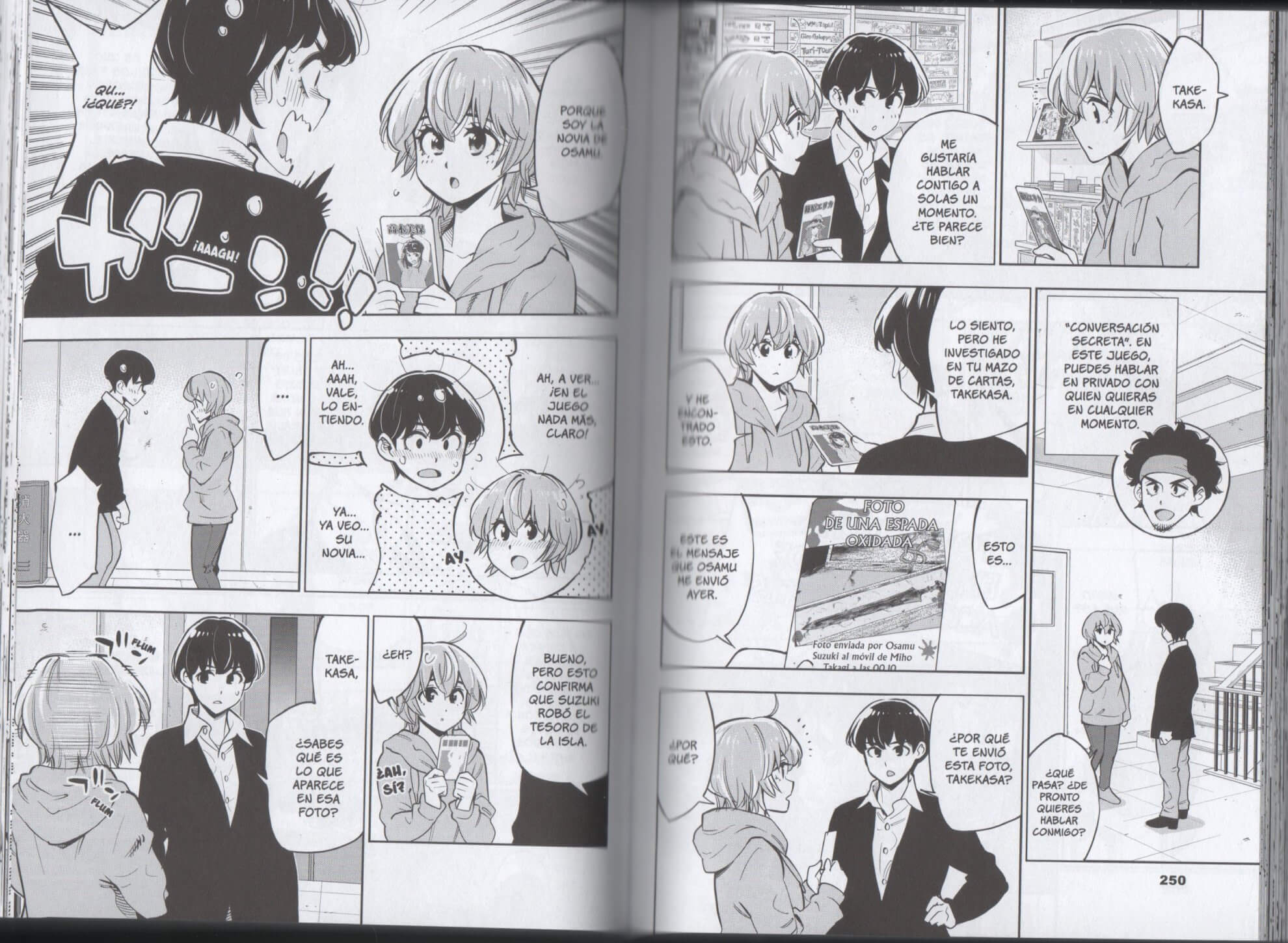 Reseña de After School Dice Club n.º 8 | Las reacciones de ciertos personajes siguen siendo muy japonesas.