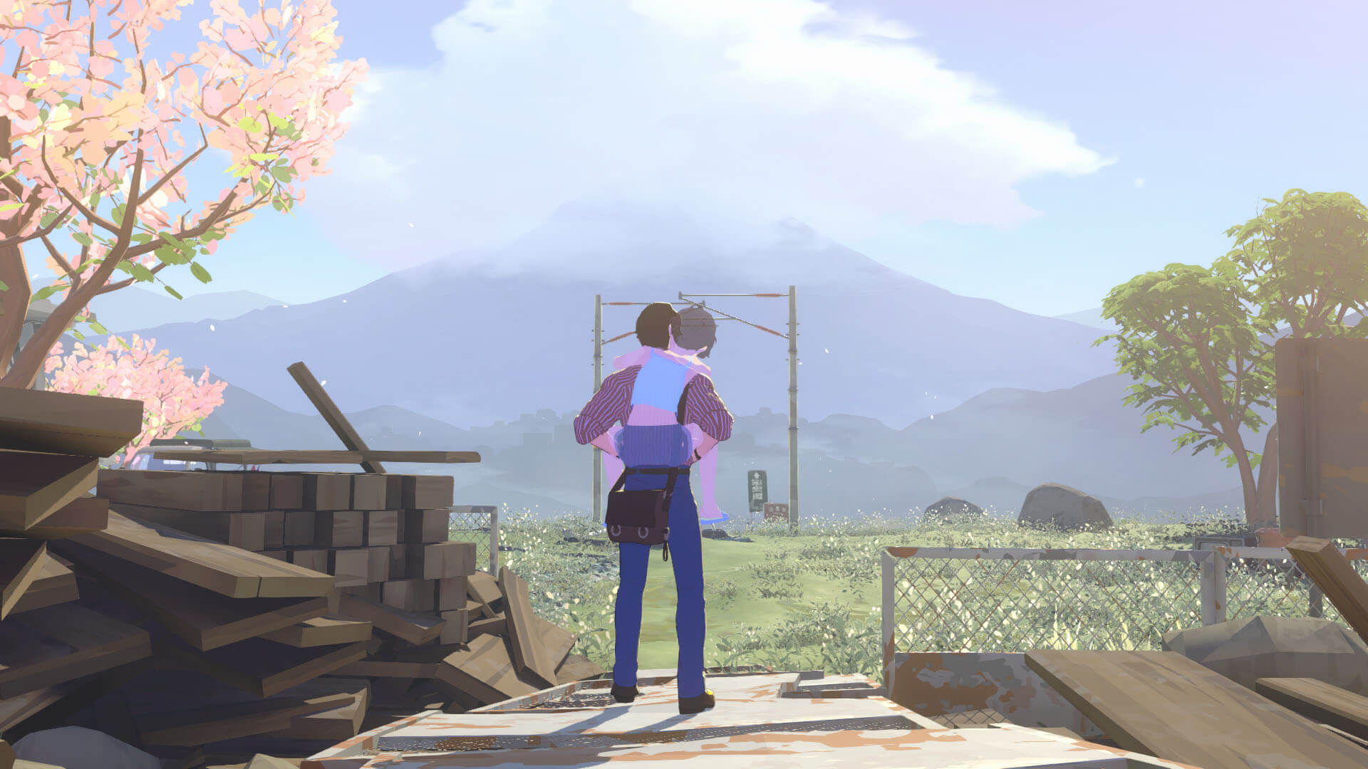 Análisis de OPUS: Prism Peak | El juego mezcla parajes abandonados con entornos de fantasía, ruinas y otros lugares muy curiosos.