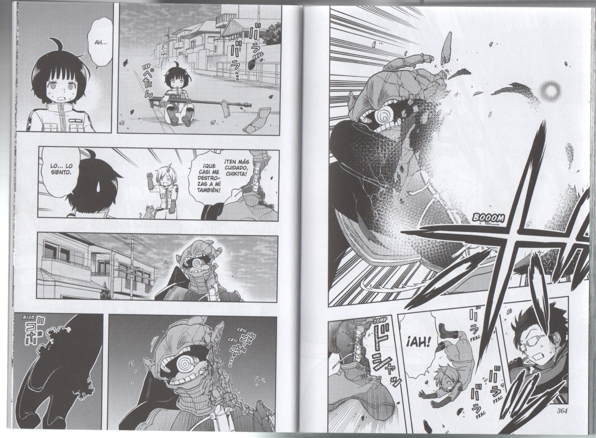 Reseña de World Trigger n.º 3  | Chika, pequeña, pero matona.