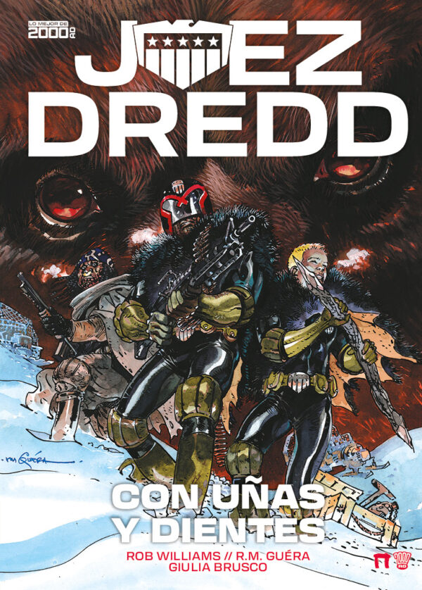 Reseña de Juez Dredd, Con uñas y dientes | Portada, sinopsis y edición