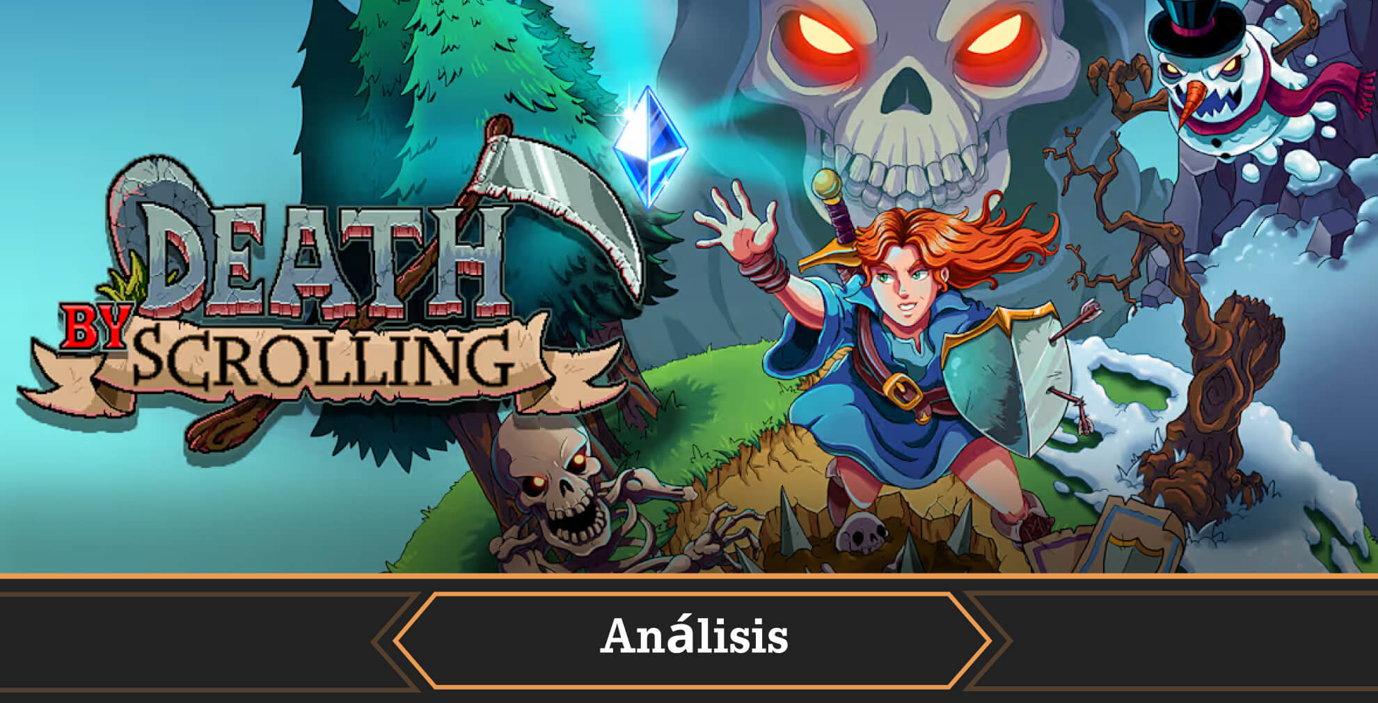 Portada análisis Death By Scrolling