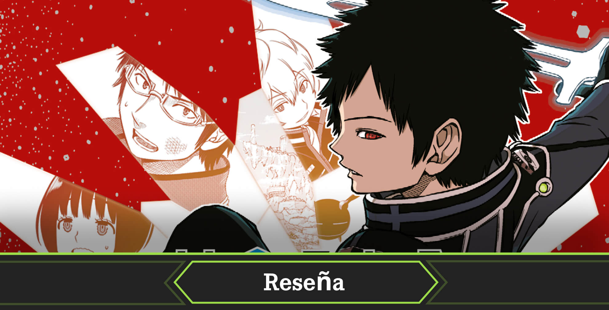 Portada reseña world trigger 3
