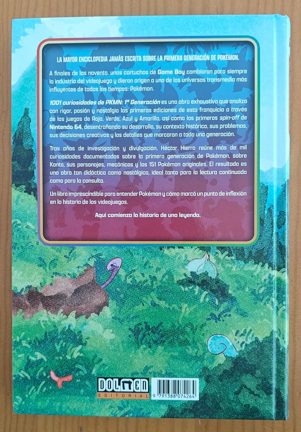 Reseña de 1001 curiosidades PKMN: 1.ª generación