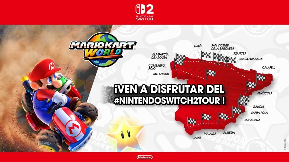 Nintendo sale a la calle este verano con una gira por toda España y hay algo en esta edición que la hace especial respecto a las anteriores.