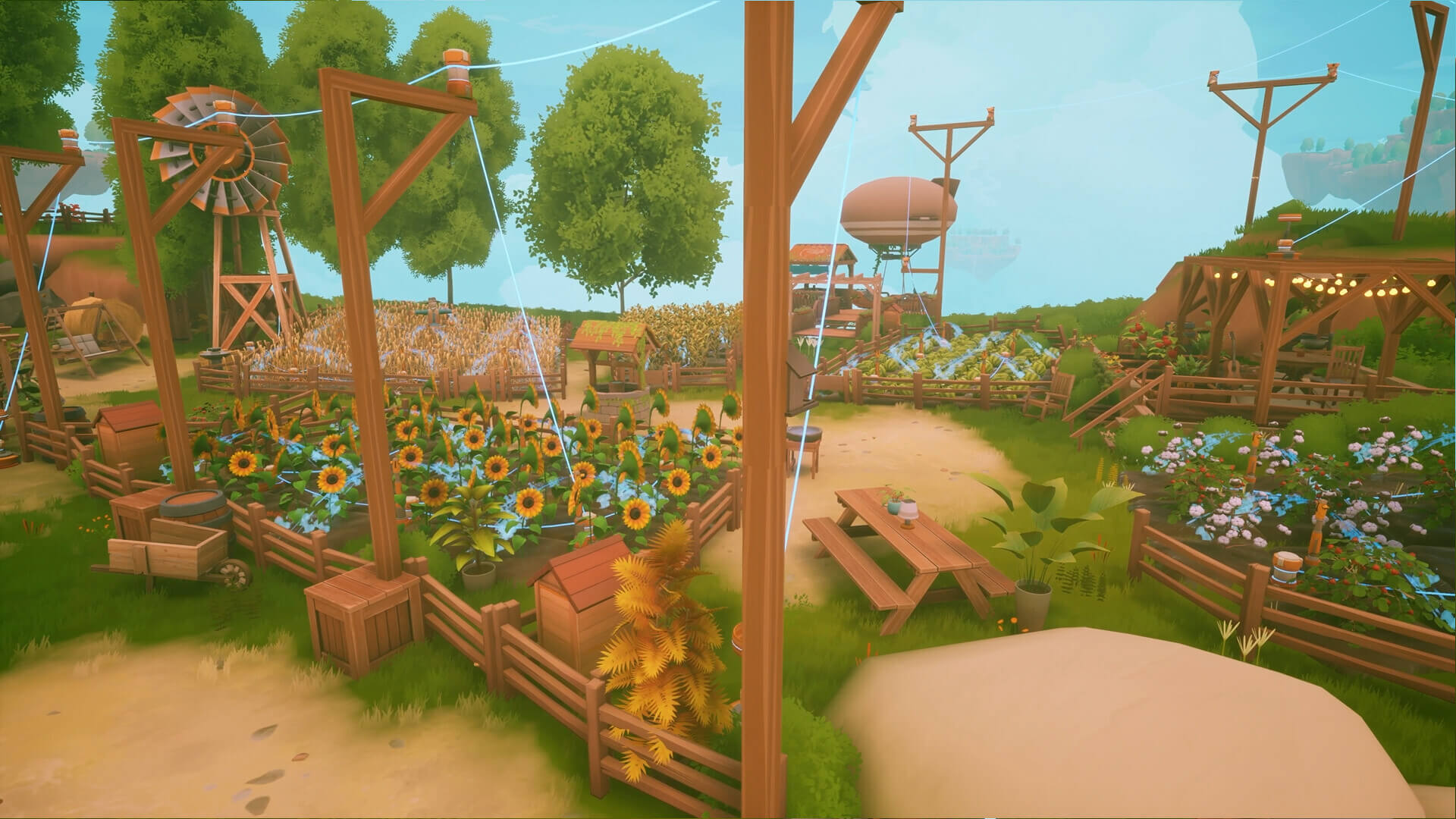 Análisis de Solarpunk, un juego de supervivencia cozy