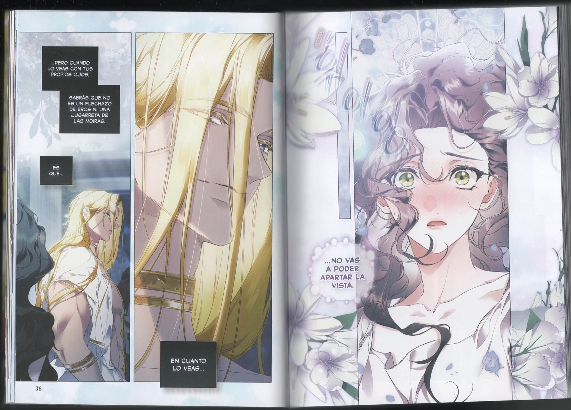 El mejor romance mitológico que he leído en mucho tiempo. Reseña manwha Para Dafne n.º 1