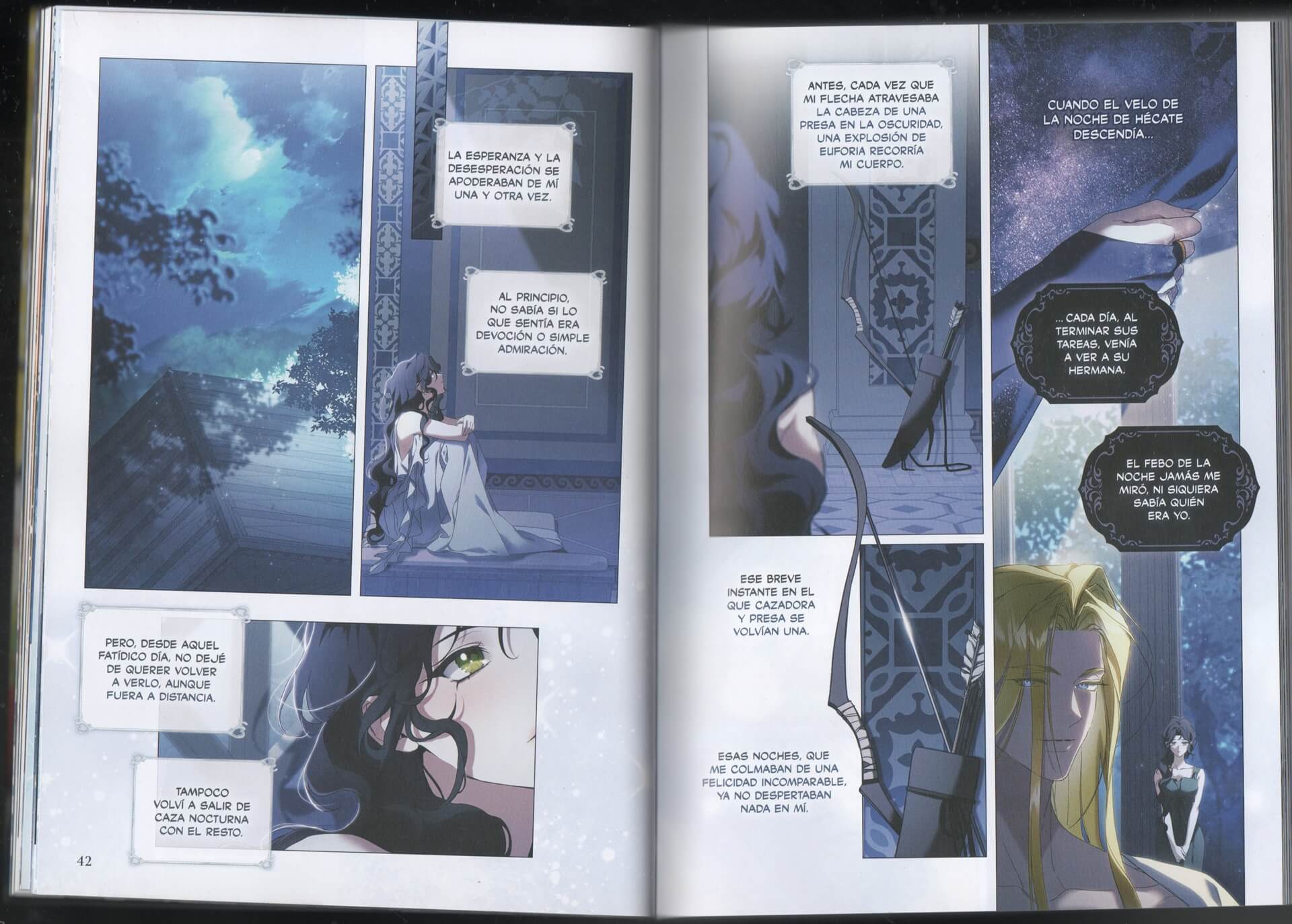 El mejor romance mitológico que he leído en mucho tiempo. Reseña manwha Para Dafne n.º 1