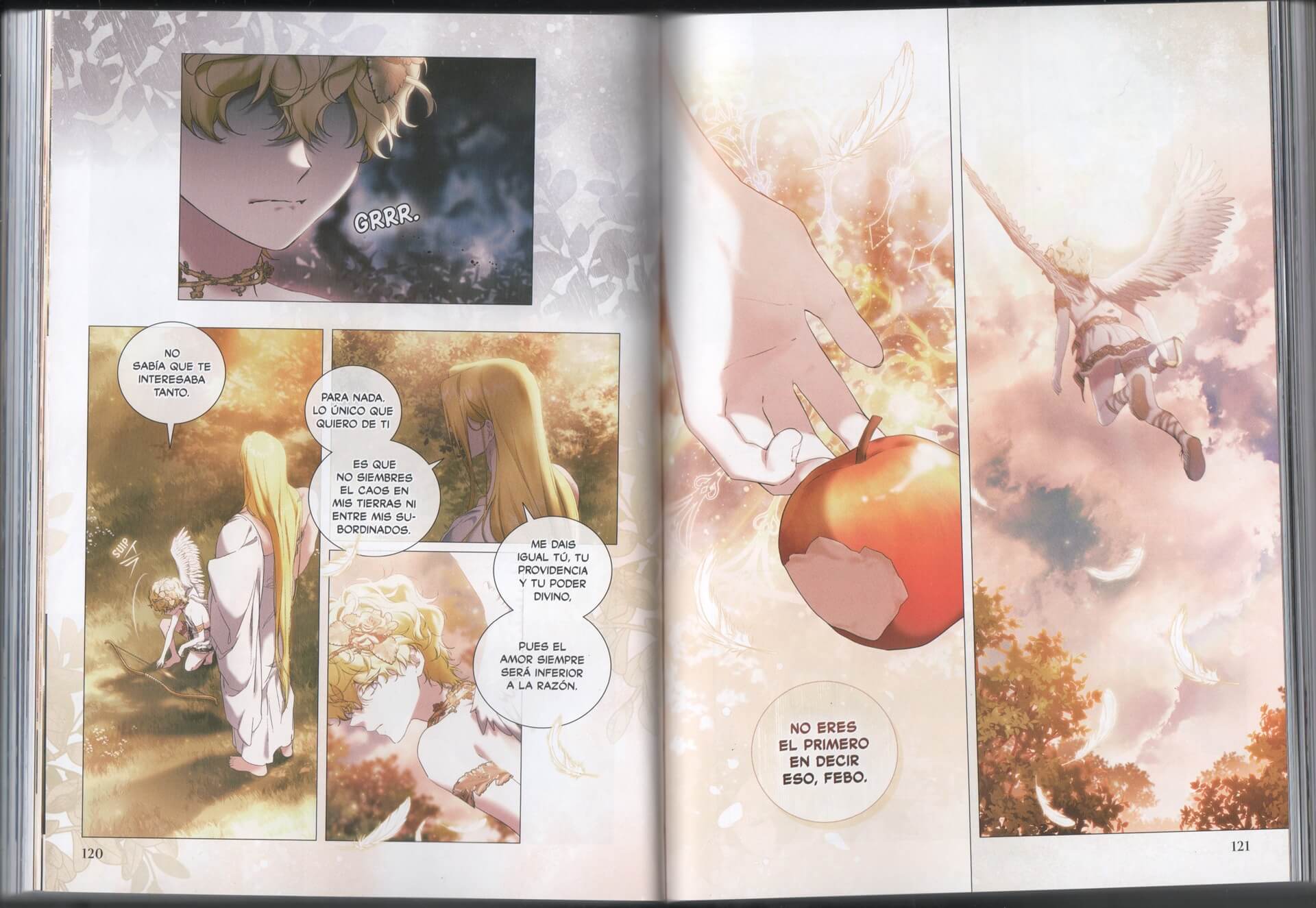 El mejor romance mitológico que he leído en mucho tiempo. Reseña manwha Para Dafne n.º 1