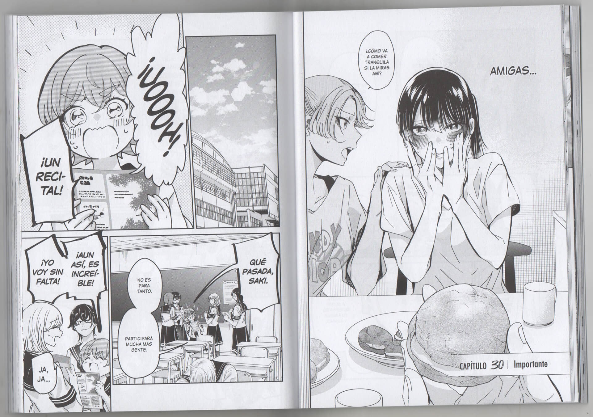 Reseña de La luna en una noche de lluvia n.º 8 | Saki se prepara para su gran recital.