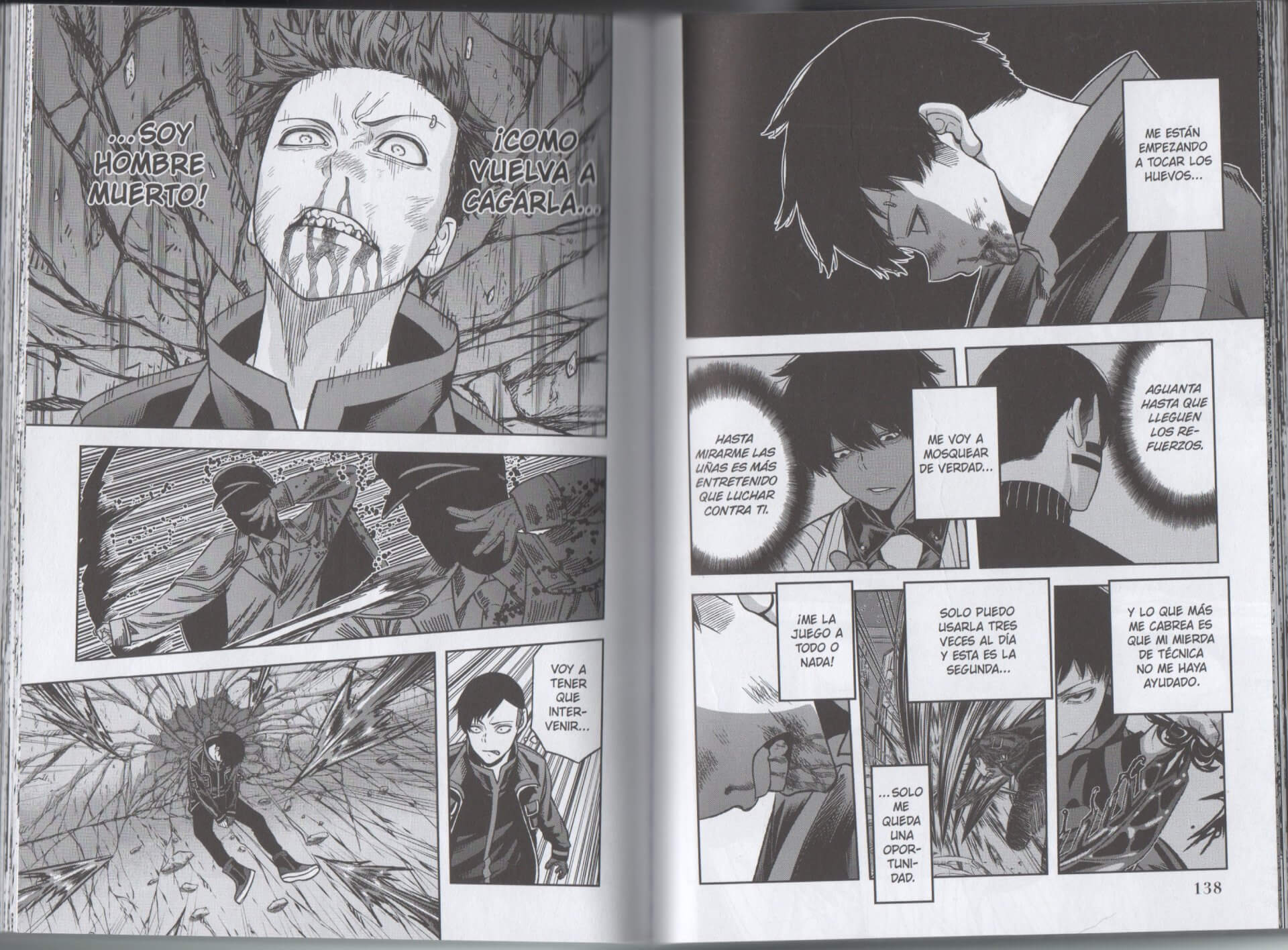 Reseña manga Tougen Anki n.º 4 | Los combates siempre transmiten mucha tensión.