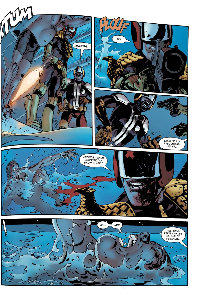 Reseña de Juez Dredd, Con uñas y dientes