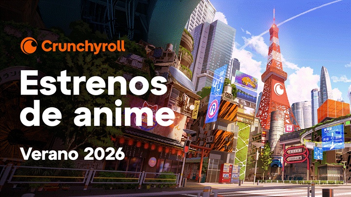 Novedades Crunchyroll verano 2026