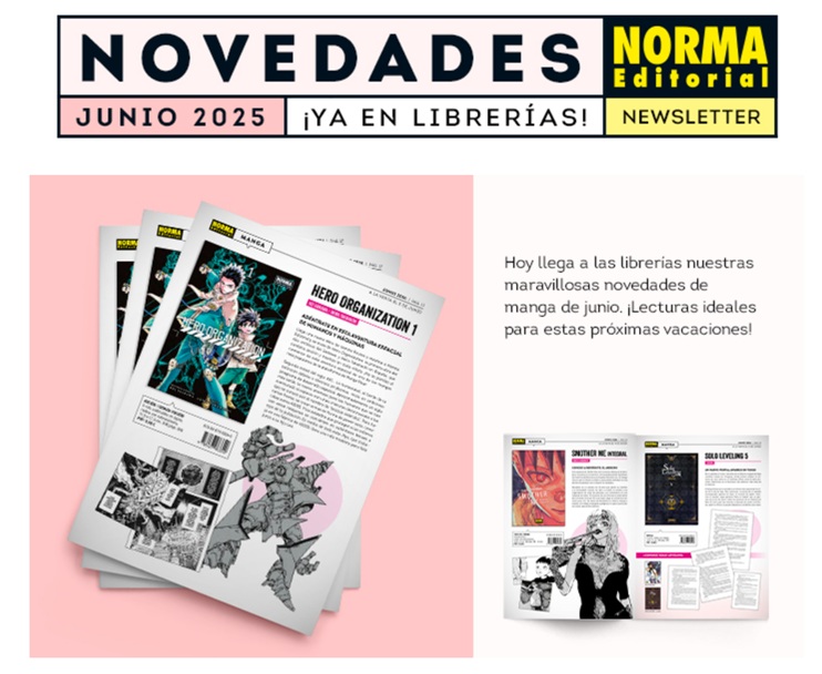 Novedades Norma Editorial junio 2026