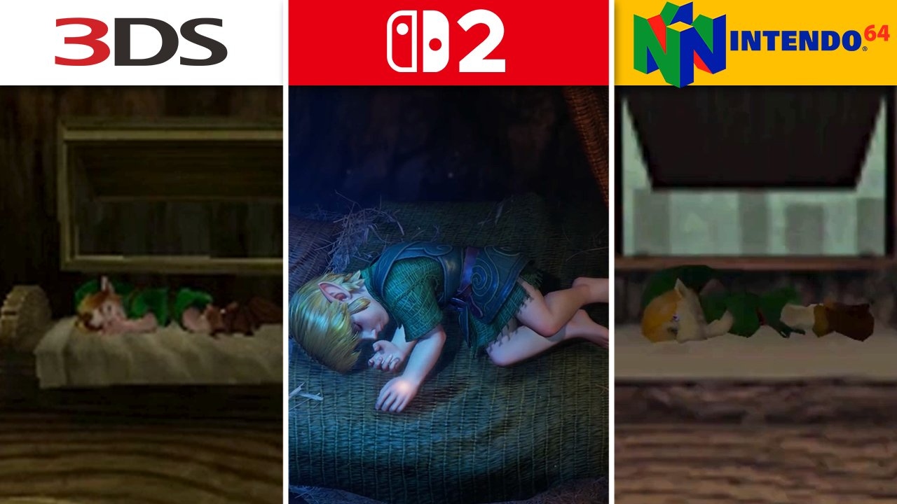 Ocarina of Time Comparativa