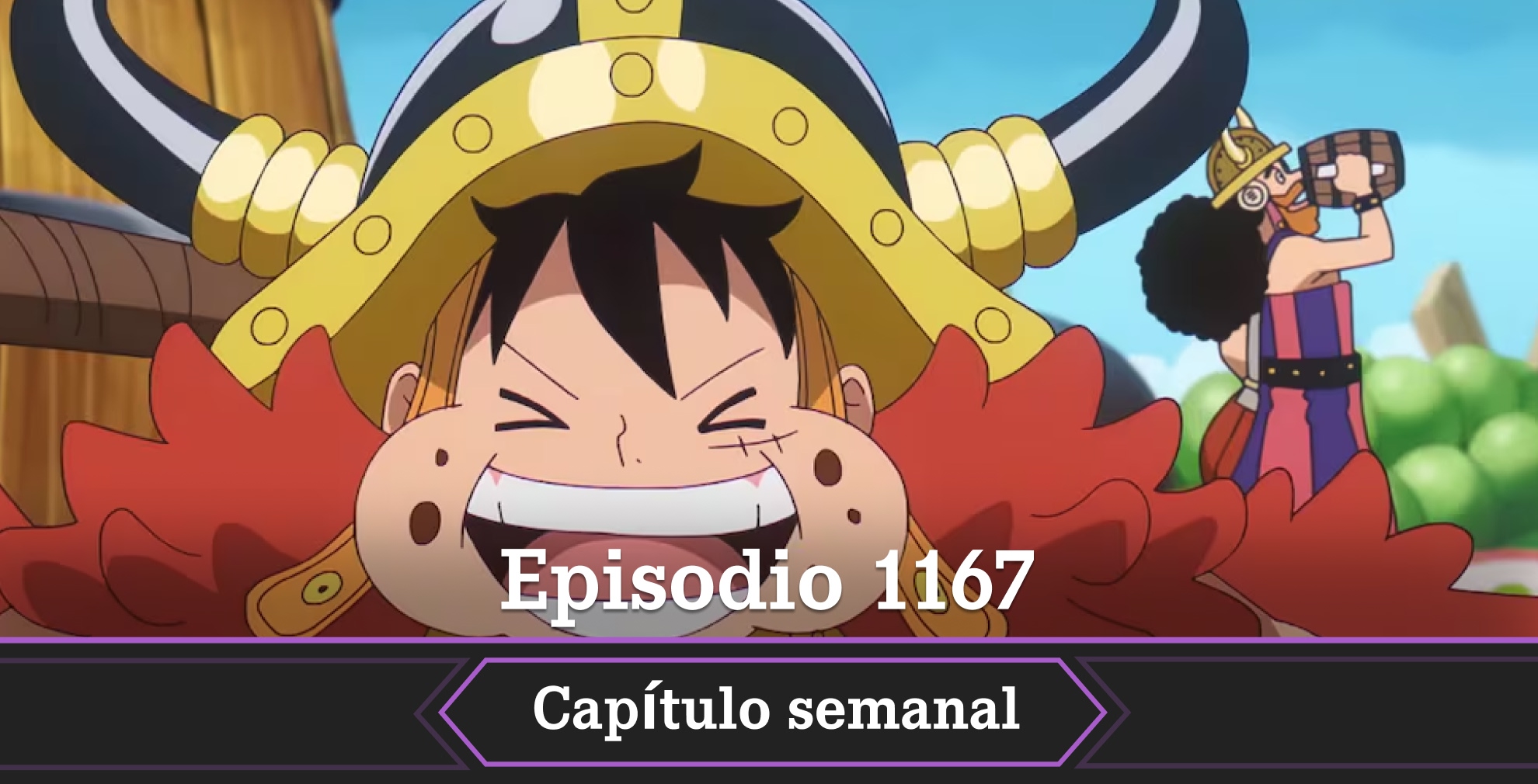 One Piece 1167 anime a