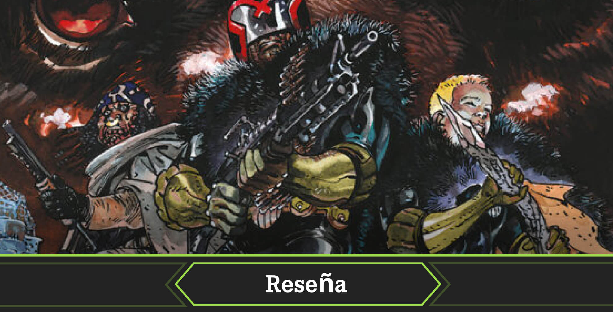 Portada Reseña de Juez Dredd Con uñas y dientes