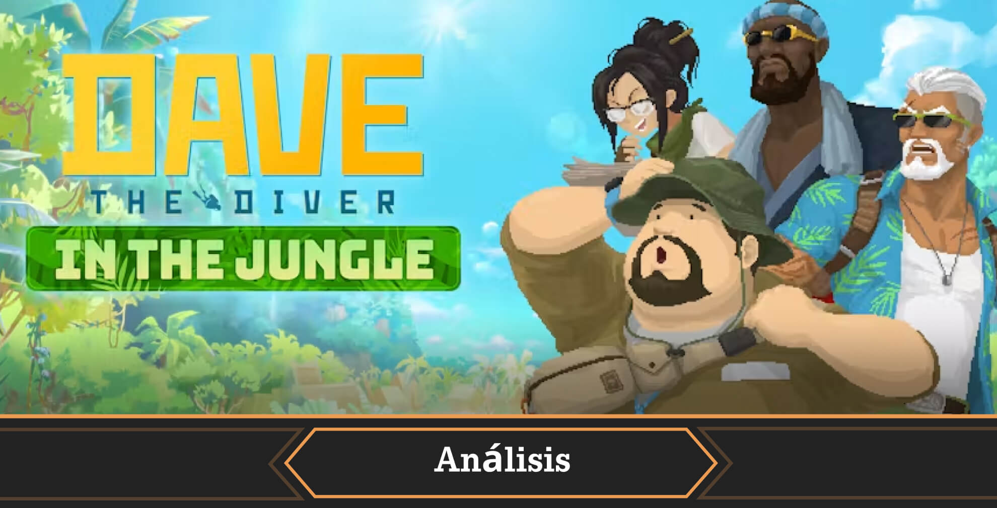 Portada análisis DAVE THE DIVER - In the Jungle Content Pack