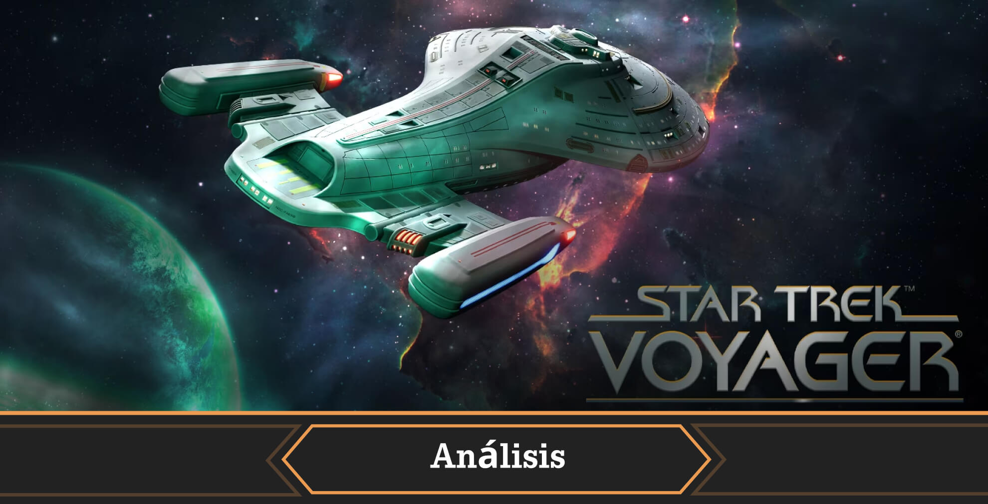 Portada análisis Star Trek Voyager - Across the Unknown