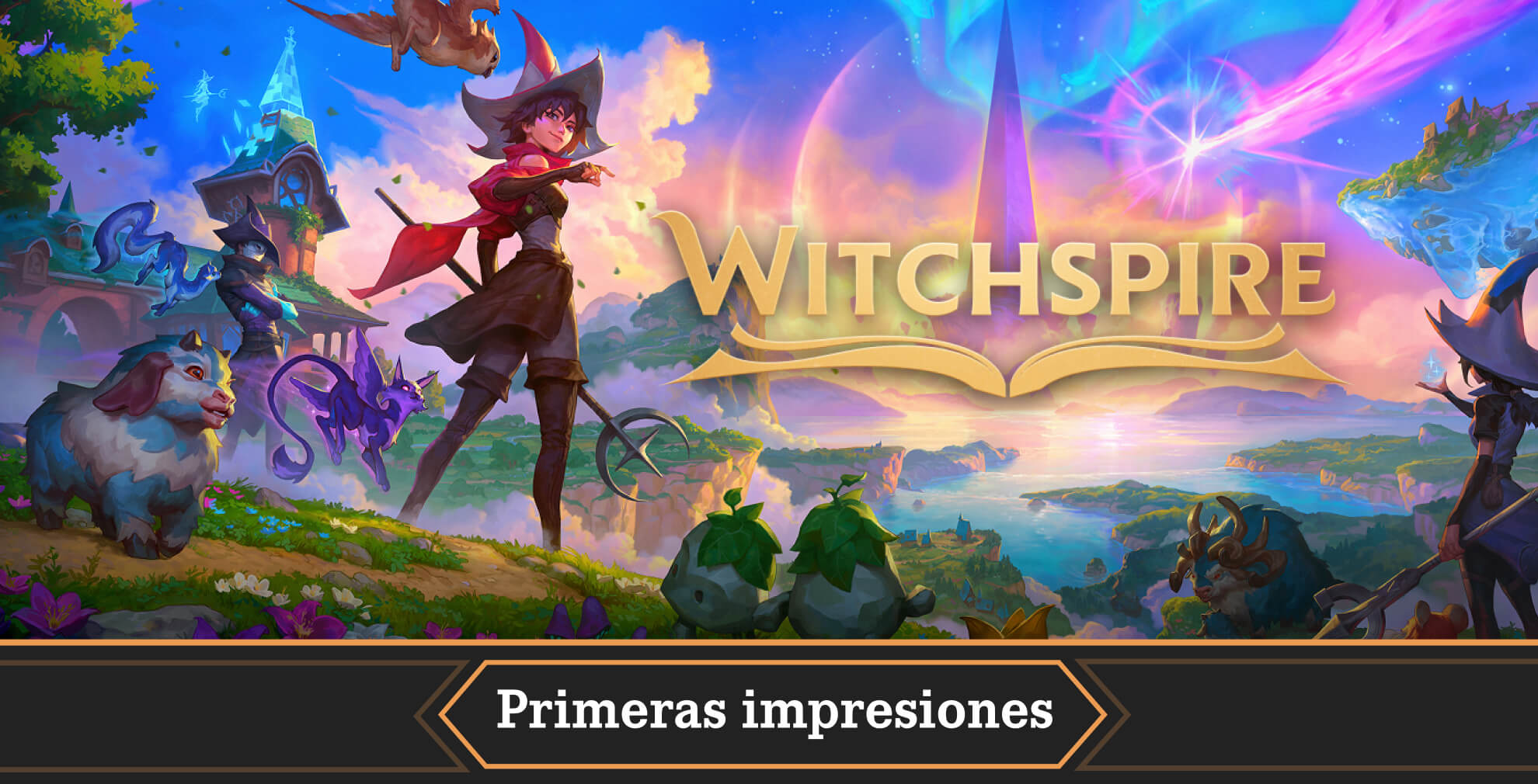 Portada primeras impresiones witchspire