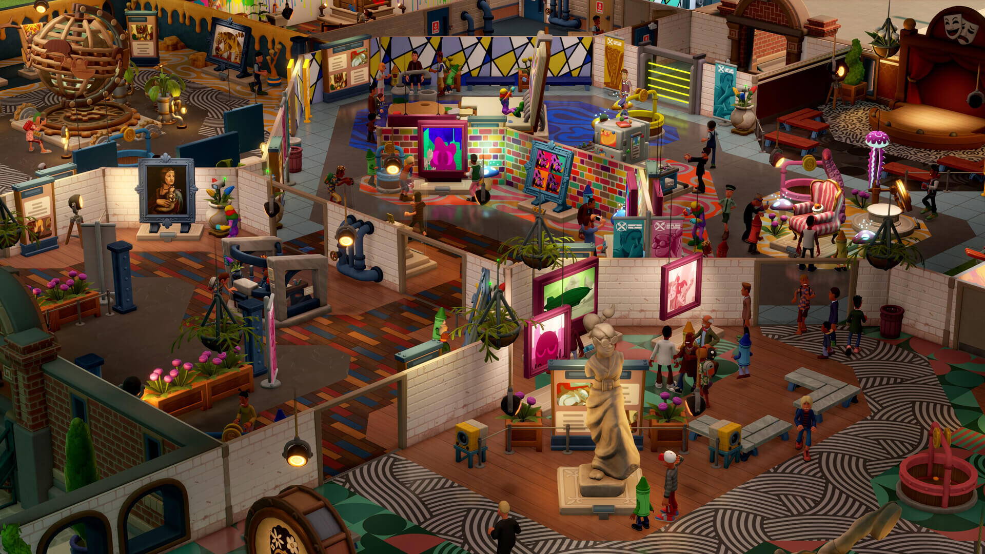 Impresiones de Two Point Museum: Arte-Factos