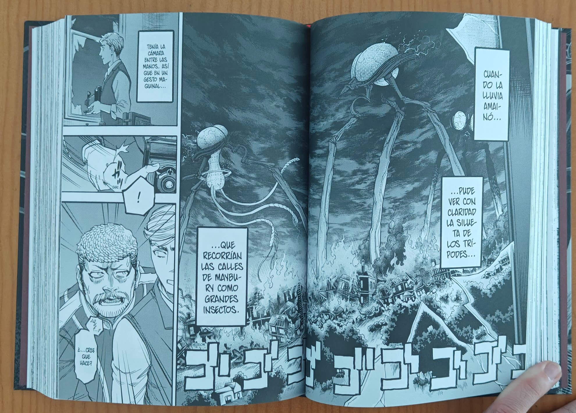 Reseña del manga La guerra de los mundos (edición integral) | El arte es una pasada.