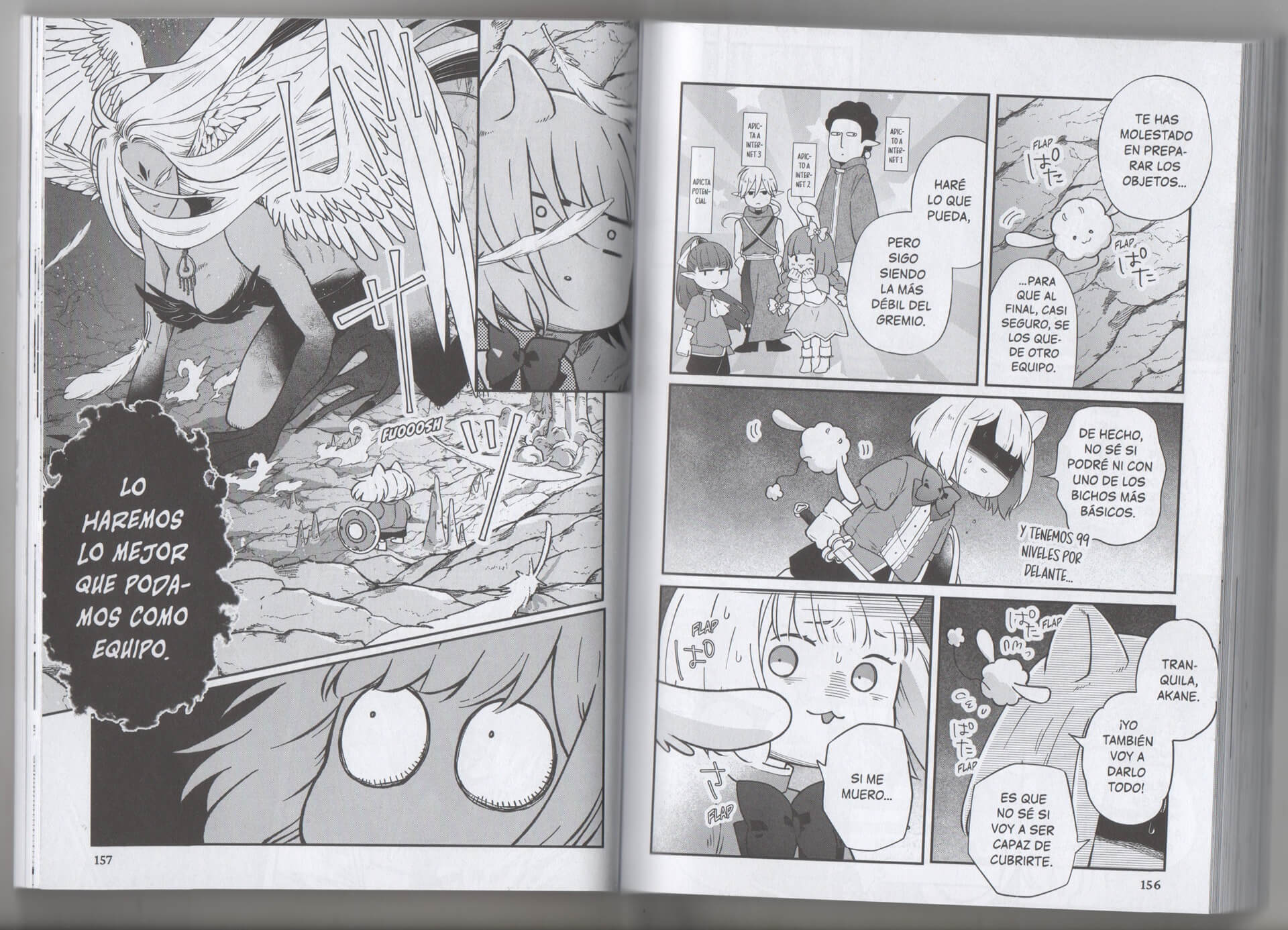 Reseña del manga Mi amor por Yamada está al Nv. 999 n.º 7 | Las caras. Las caras.
