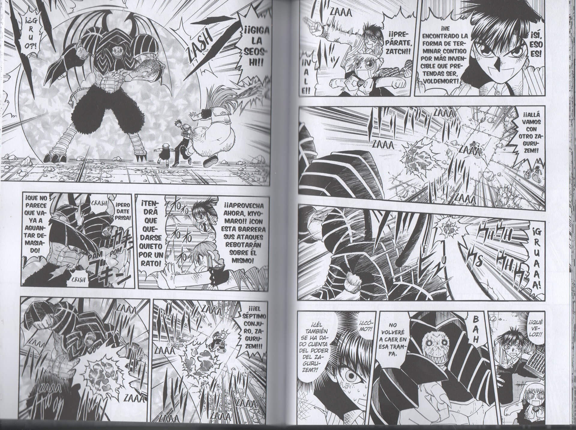 Reseña manga Zatch Bell n.º 8 | Este es el diálogo al que me refiero.